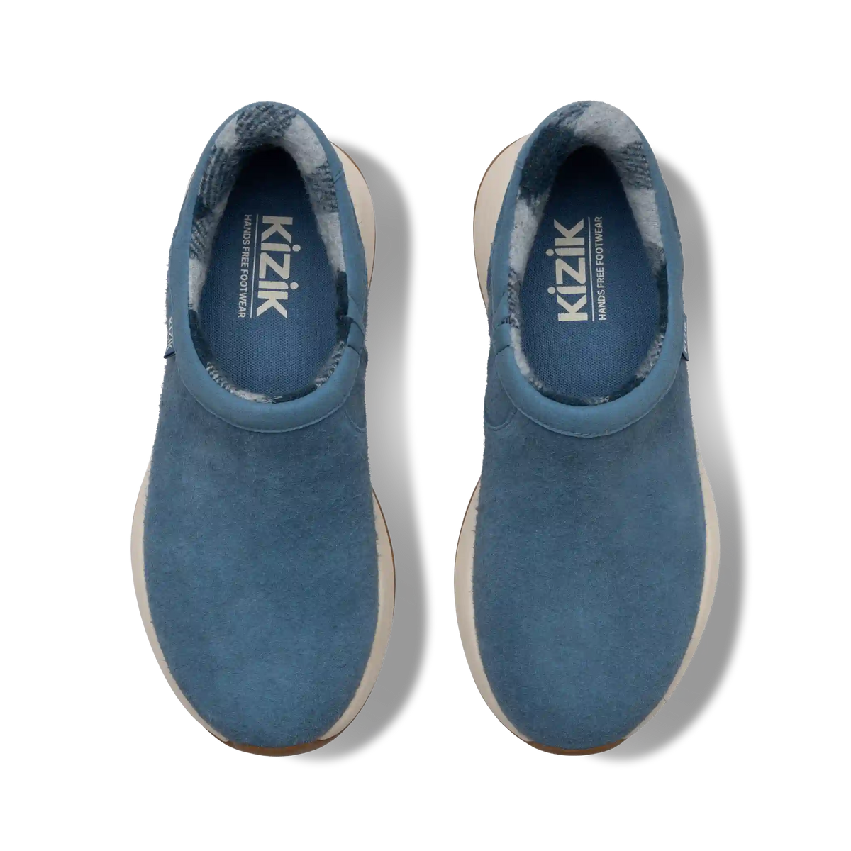 Women's Juno 2 Moc - Blue Suede Plaid