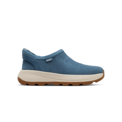 Women's Juno 2 Moc - Blue Suede Plaid