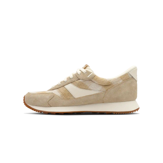 Women's Siena - Tan Suede Plaid